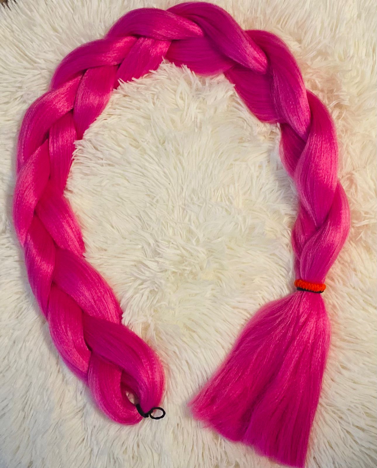 Pink Braiding Hair - 40"
